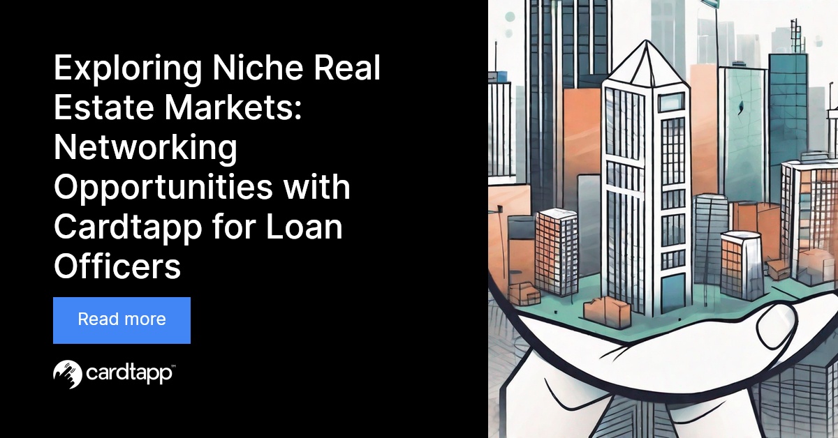Exploring Niche Real Estate Markets Networking Opportunities with