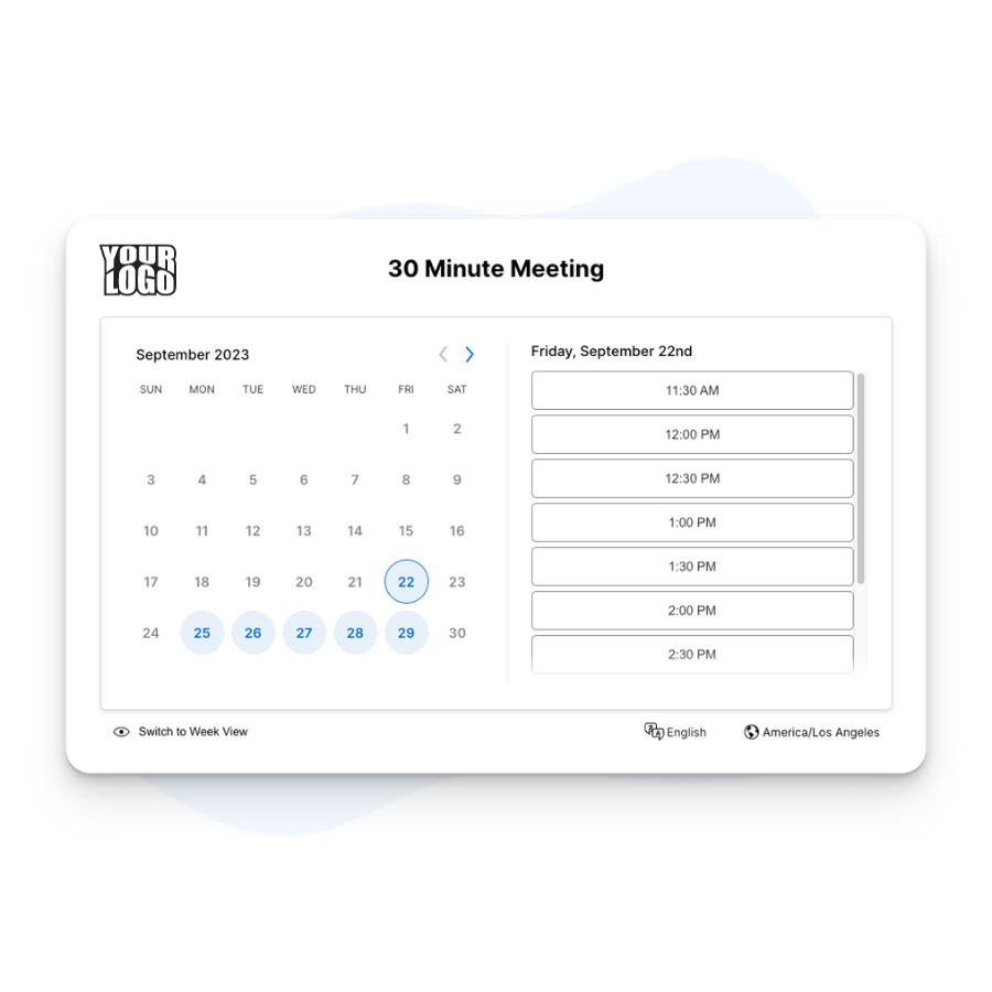 Offer real-time availability